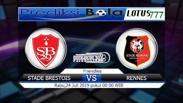 PREDIKSI STADE BRESTOIS VS RENNES RABU 24 JULI 2019 