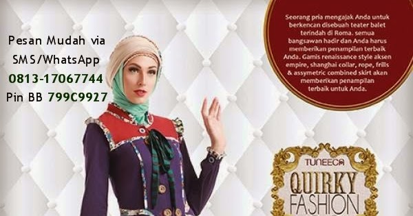 Gamis Tuneeca Edisi Lebaran 2014  Cantik Berbaju Muslim