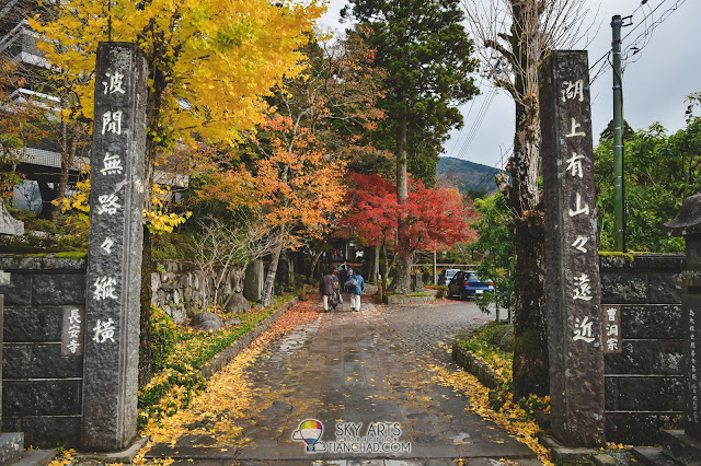 Hakone has the prettiest autumn color 