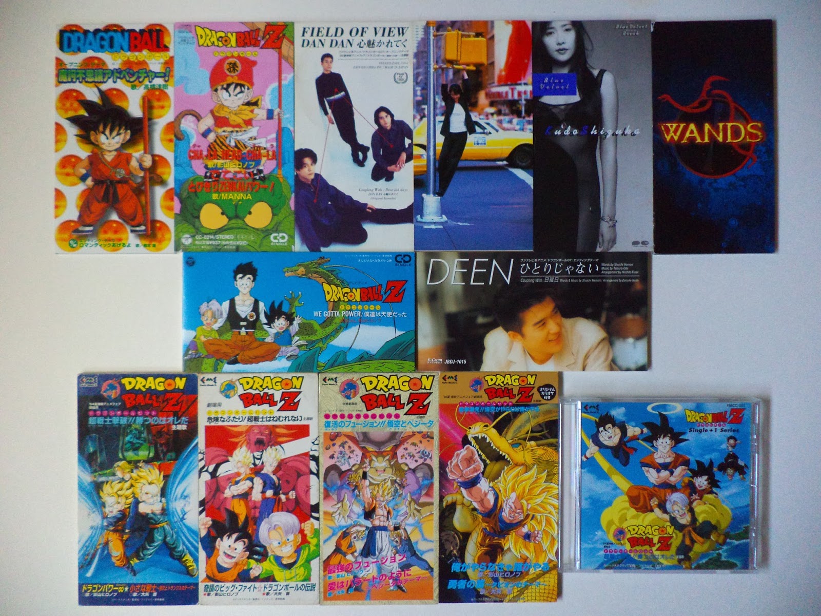 Cclemon99 The Cd Collection Dragonball 8cm Cd Singles Bonus