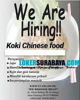 Walk In Interview at Mie Mangkok Melet Surabaya Maret 2020