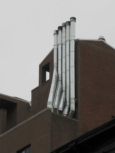 Pipe Organ Vents - Best part of a brutal building at 196 6th Ave.