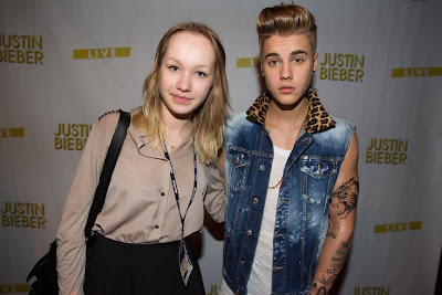 Justin Bieber from Meet and Greet,Helsinki