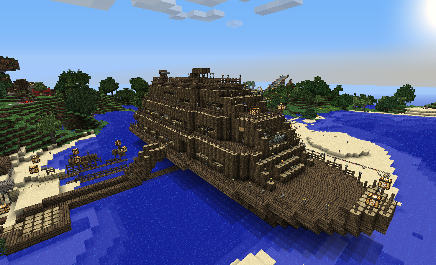 The Art of Architecture: The Minecraft Cruise Liner