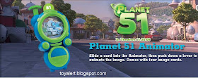 Burger King Planet 51 toys 2009 - Planet 51 Animator Toy