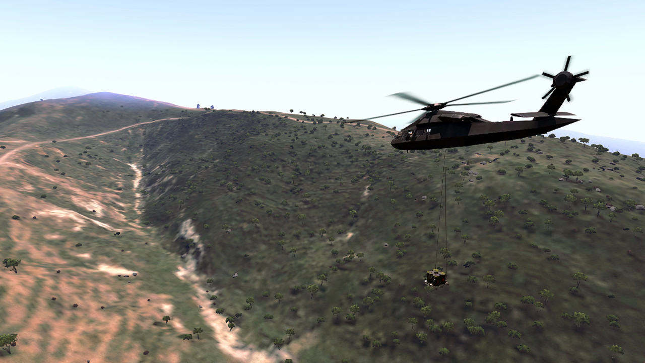 Arma 3 でヘリコプターの吊り上げ輸送してみよう 弱者の日記 Arma 3 Modとアドオン紹介