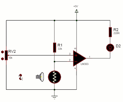 inverting LM393 darkness sensor