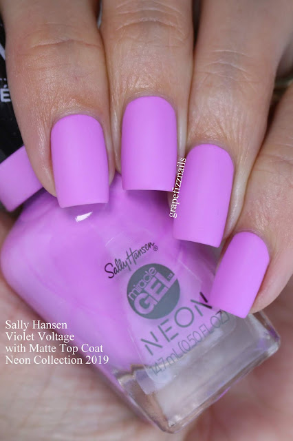 Sally Hansen Violet Voltage Neon Collection