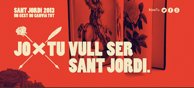 Sant Jordi 2013 un gest ho canvia tot ajuntament Barcelona