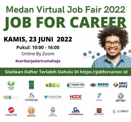 Info LoKer Terbaru Juni 2022 Virtual Job Fair Medan