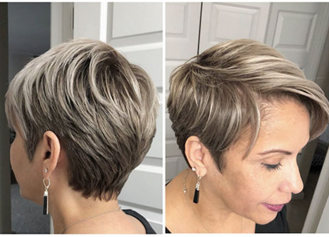 short hairstyles for thick hair