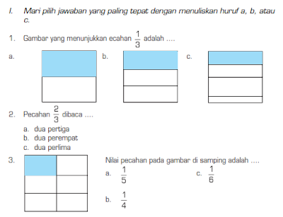 Soal Ukk Matematika Kelas 3 Sd