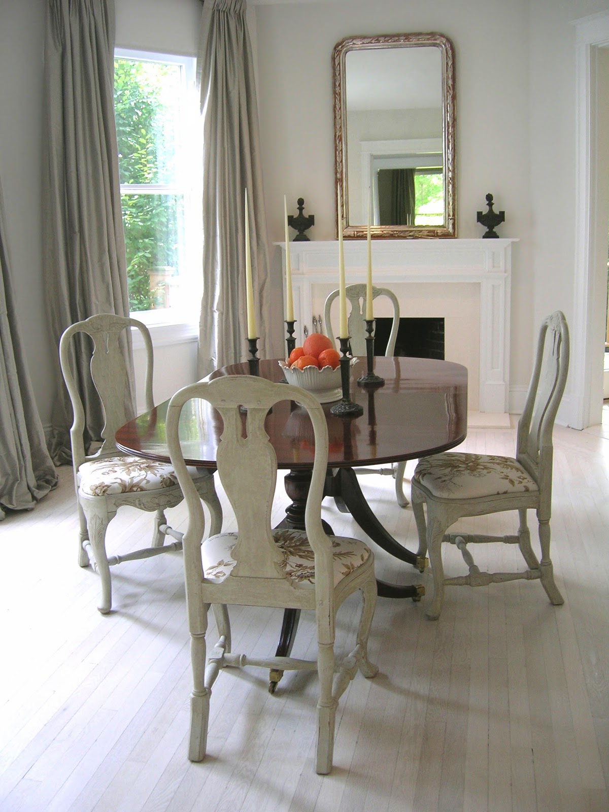 Tone On Tone Musical Chairs In Our Dining Room