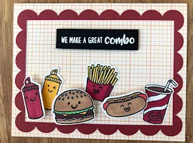 Sunny Studio Stamps: Fast Food Fun Customer Card by Ashley Hughes