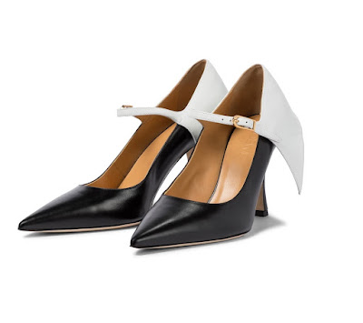 Unusual Shoes : Loewe Cape Leather pumps