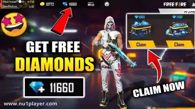 How to Get Free Fire  Diamonds for free in 2024