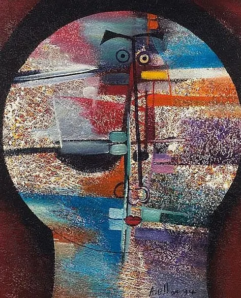 Abstract Composition, 1994, Alberto Ulloa