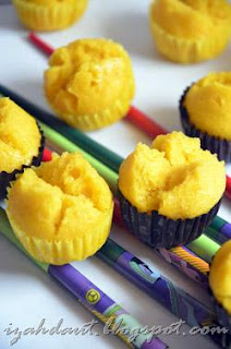 Izah Muffin Lover: Muffin Labu Kukus