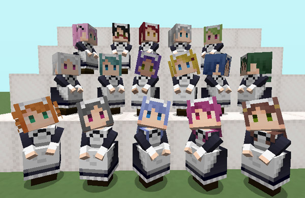 Minecraft Skins Littleservant リトルメイド