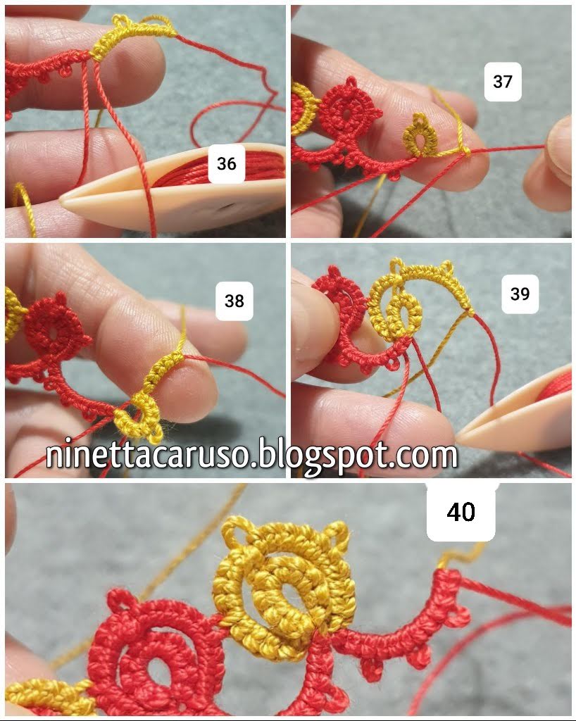 How To Do A Split Ring In Shuttle Tatting Without Spider Or High-Five  Method – tattingdigest.com