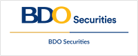 BDO Securites logo displayed at The Philippine Stock Exchange Trading Participants Online Brokers