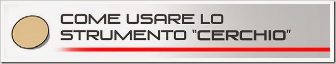 Sketchup strumento cerchio simo-3d
