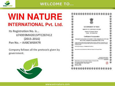 Win nature international Pvt Ltd. 