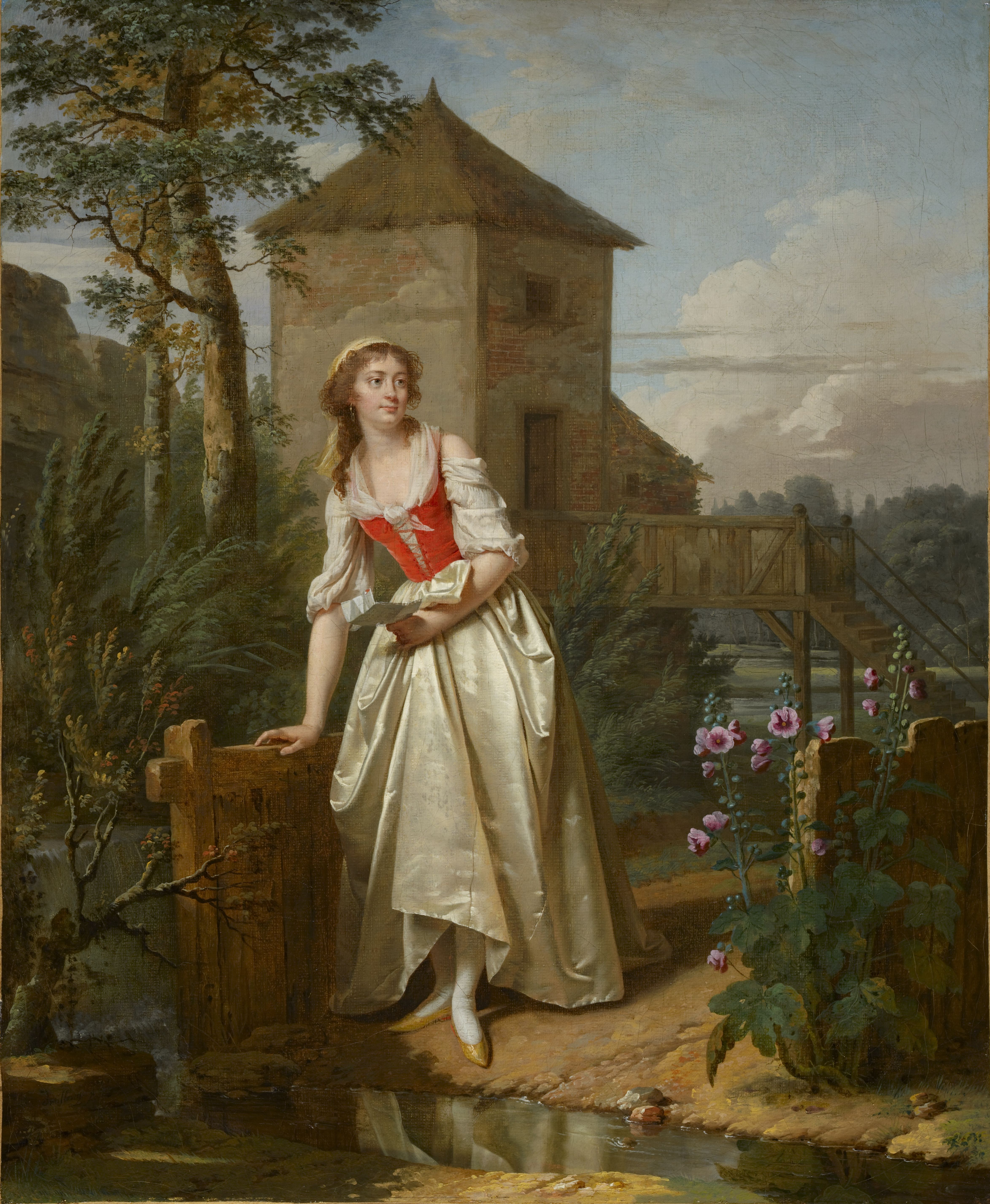 Martin-Dr%C3%B6lling-Young-Woman-in-an-English-Garden-Clark-Art-Institute