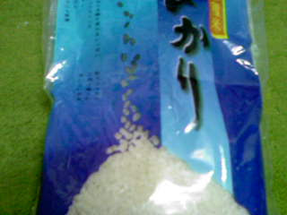 japanese rice! RM 7.30 for 1kg... ooo expensive! T^T