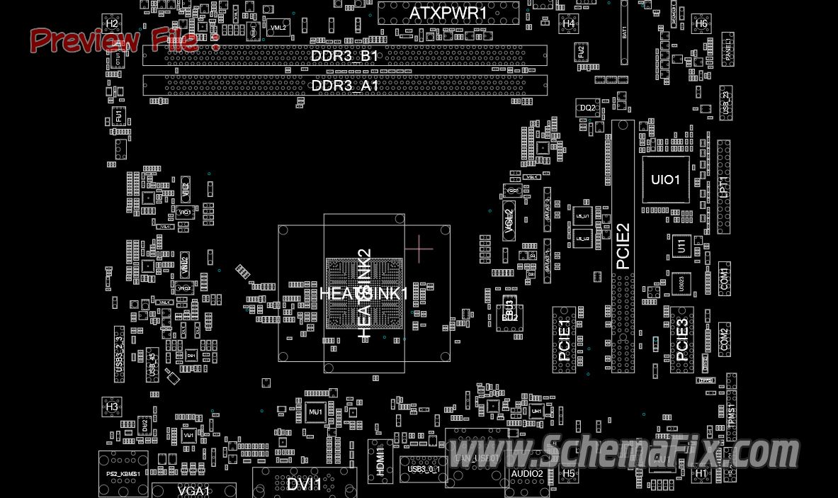 ASRock N3700M REV. 1.02 70 MXGXX0 A02 Schematic Boardview