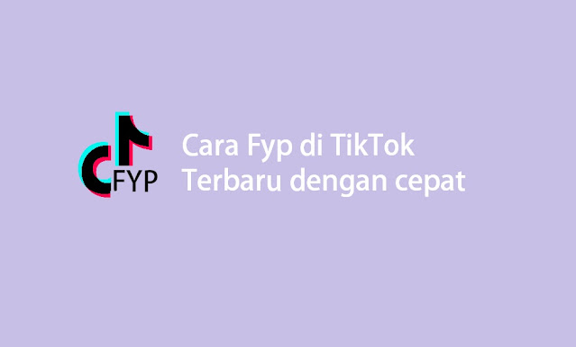 Cara Fyp di TikTok dengan cepat