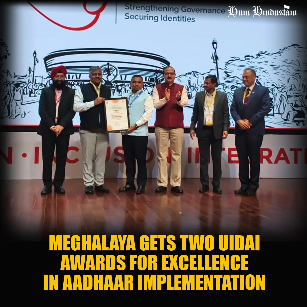 Meghalaya gets two UIDAI awards