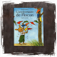 L'anniversaire de Flocon - de Brigitte Minne  et Ingrid Godon  Editions Mijade - livre pour enfant avec Flocon qui organise un anniversaire surprise avec ses amis