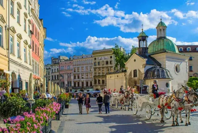 A day time at Krakow, Poland