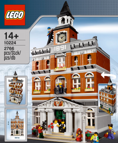 Little Yellow Brick - A Lego Blog: Little Yellow Brick News #1 - 10224 Town  Hall