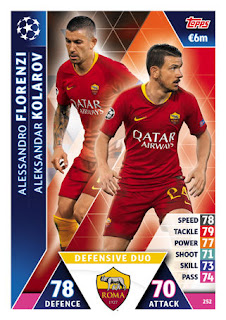 Match Attax UEFA Champions League 2018 2019 AS Roma Set