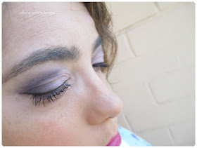 Maquillaje primaveral en tonos rosas y morados