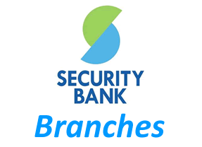 List of Security Bank Branches/ATM Locators