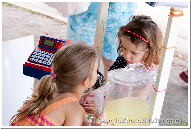 Lemonade Stand - Selling strategy    by Steve Jackle - www.trianglephotostudio.com