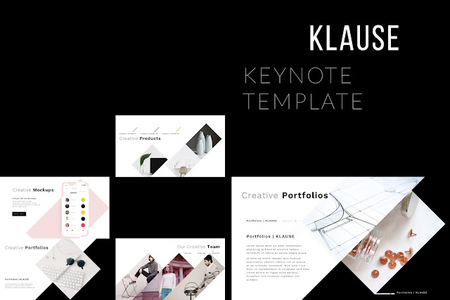 Premium Keynote Widescreen Presentation Template KLAUSE