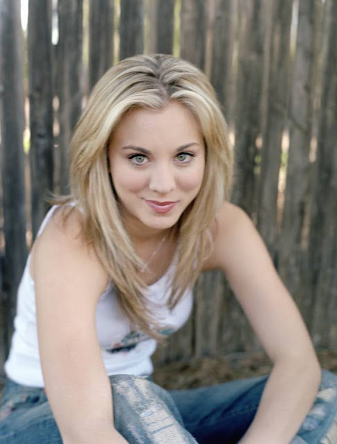 Actress Kaley Cuoco star of 8 Simple Rules for Dating My Teenage Daughter