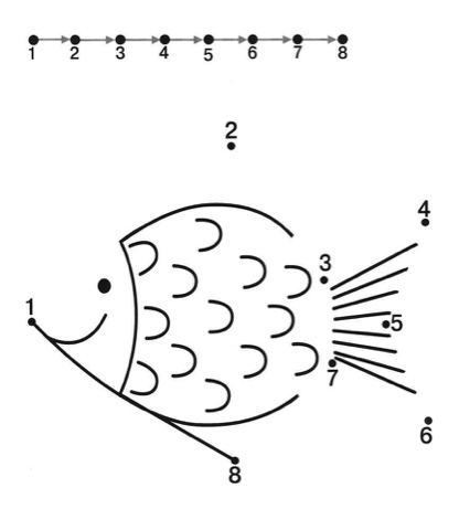 Sambung dot dan warna Gambar Mewarna