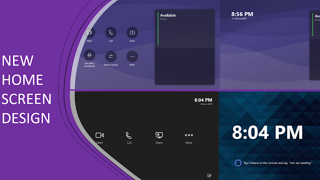 Teams Rooms home screen design refresh