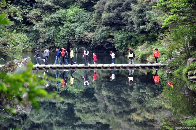   Cheonjiyeon Waterfall at Jeju