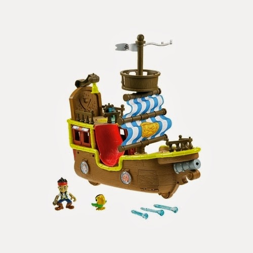 Fisher-Price Disney's Jake and The Never Land Pirates - Jake's Musical Pirate Ship Bucky   