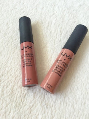 Nyx matte lip creams in Cannes and Stockholm