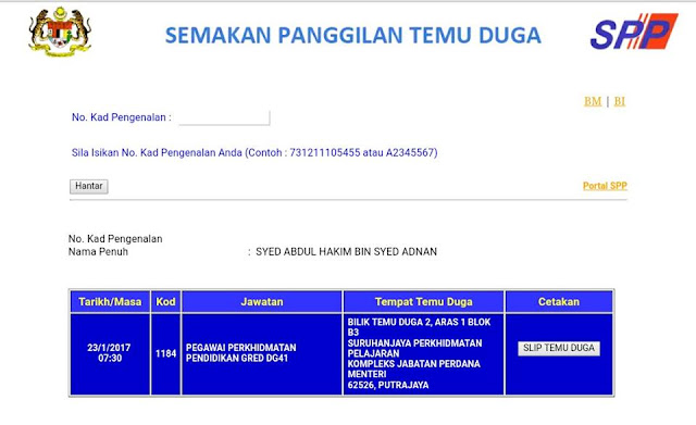 Soalan Interview Spp Dg41 - Persoalan o