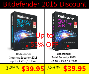 Bitdefender Internet Security 2015 with 50% Discount Coupon Code