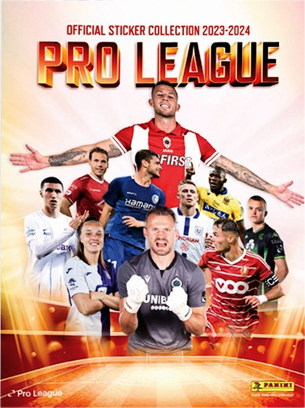 Football Pro League 2024 - Sticker Album Panini - Belgique Football