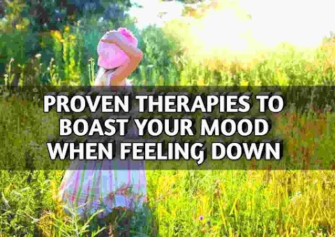 Proven Therapies To Boast Your Mood When Feeling Down